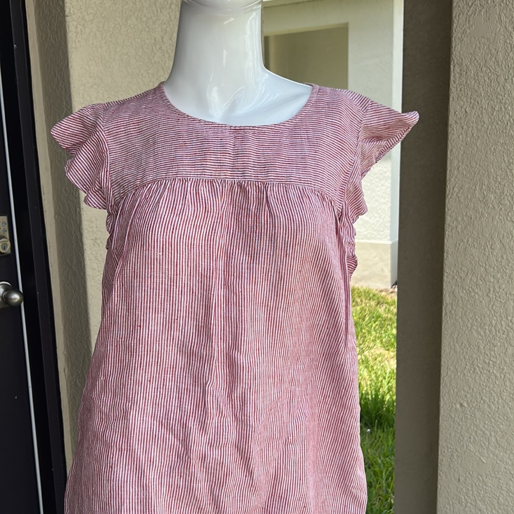 CYNTHIA ROWLEY LINEN DRESS SIZE XS - Picture 3 of 6